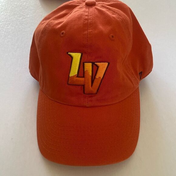 47 Brand LV Aviators Minor League Baseball Orange Hat One Size - Picture 1 of 6